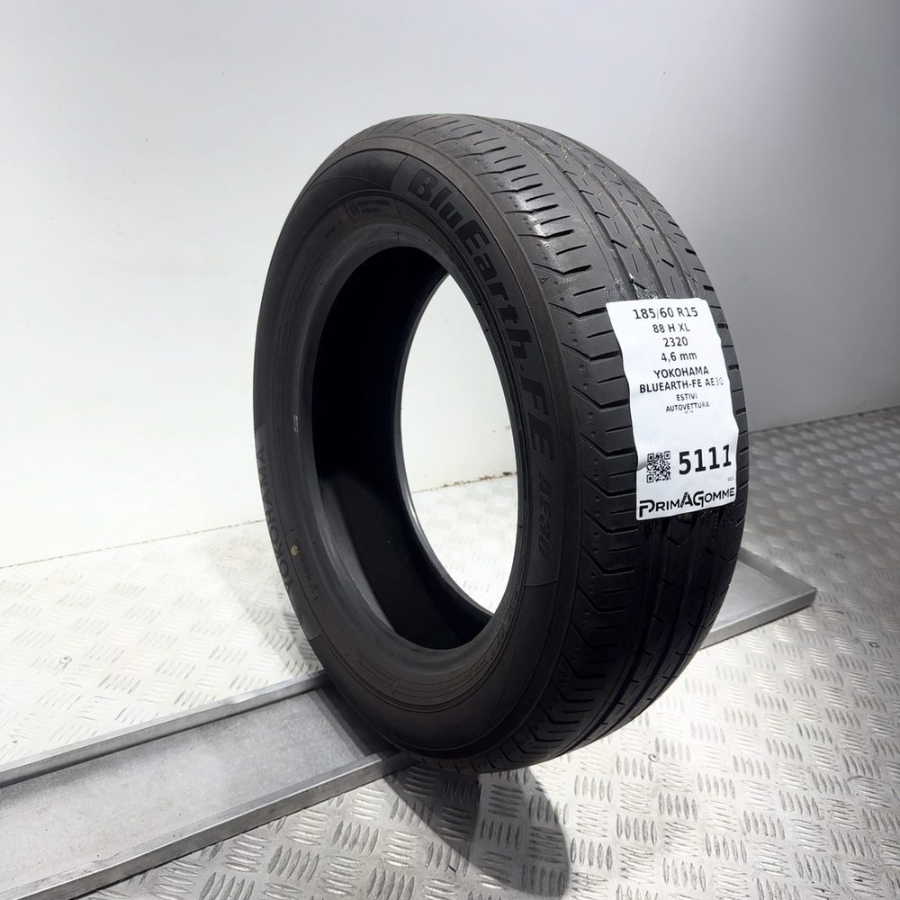 Gomma usata YOKOHAMA BluEarth-FE AE30 185/60 R15 88H – foto 05 | Prima Gomme YOKOHAMA BluEarth-FE AE30 185/60 R15 88H, dettaglio fotografico 5