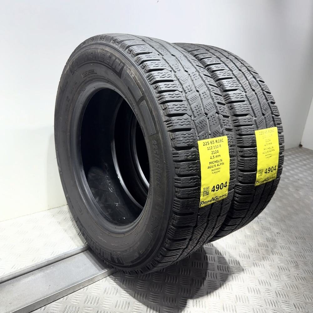 Gomme Usate 225 65 R16C 112/110R Michelin Agilis Alpin Invernali | Gomme Usate | PrimaGomme.it MICHELIN Agilis Alpin 225/65 R16C 112/110R, dettaglio fotografico 5