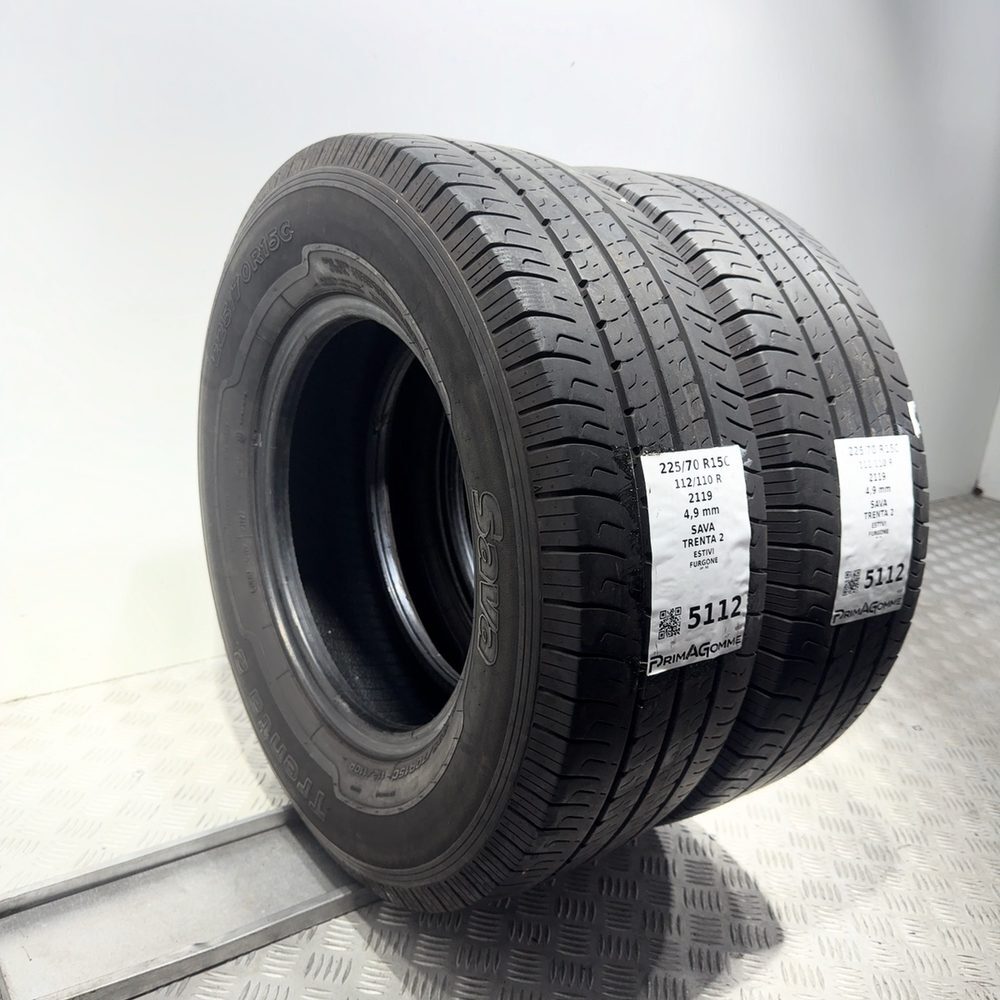 Gomme usate SAVA TRENTA 2 225/70 R15C 112/110R – foto 05 | Prima Gomme SAVA TRENTA 2 225/70 R15C 112/110R, dettaglio fotografico 5