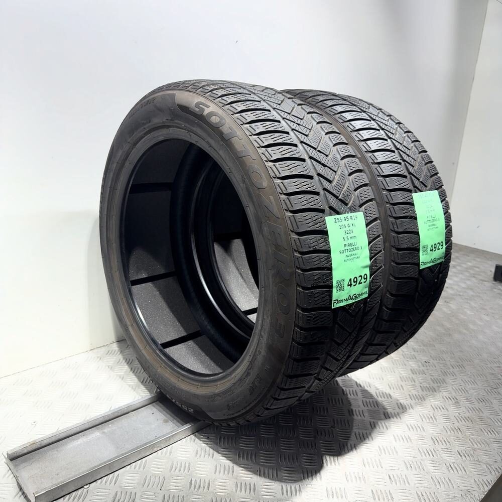 Gomme usate PIRELLI Sottozero 3 255/45 R19 104W: fino a 270 km/h – foto 05 | Prima Gomme PIRELLI Sottozero 3 255/45 R19 104W: fino a 270 km/h, dettaglio fotografico 5