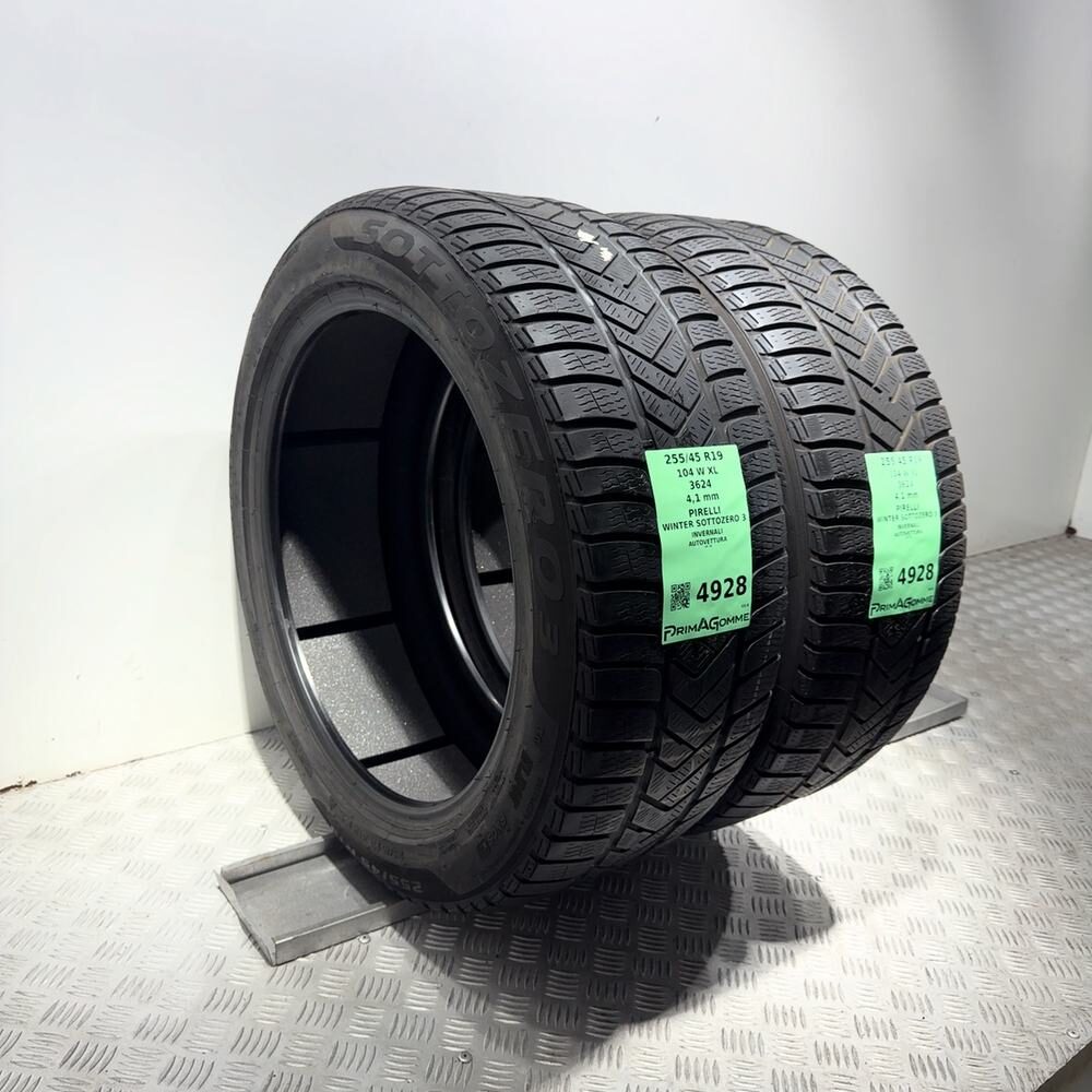 Gomme usate PIRELLI Winter Sottozero 3 255/45 R19 104W: fino a 270 km/h – foto 05 | Prima Gomme PIRELLI Winter Sottozero 3 255/45 R19 104W: fino a 270 km/h, dettaglio fotografico 5