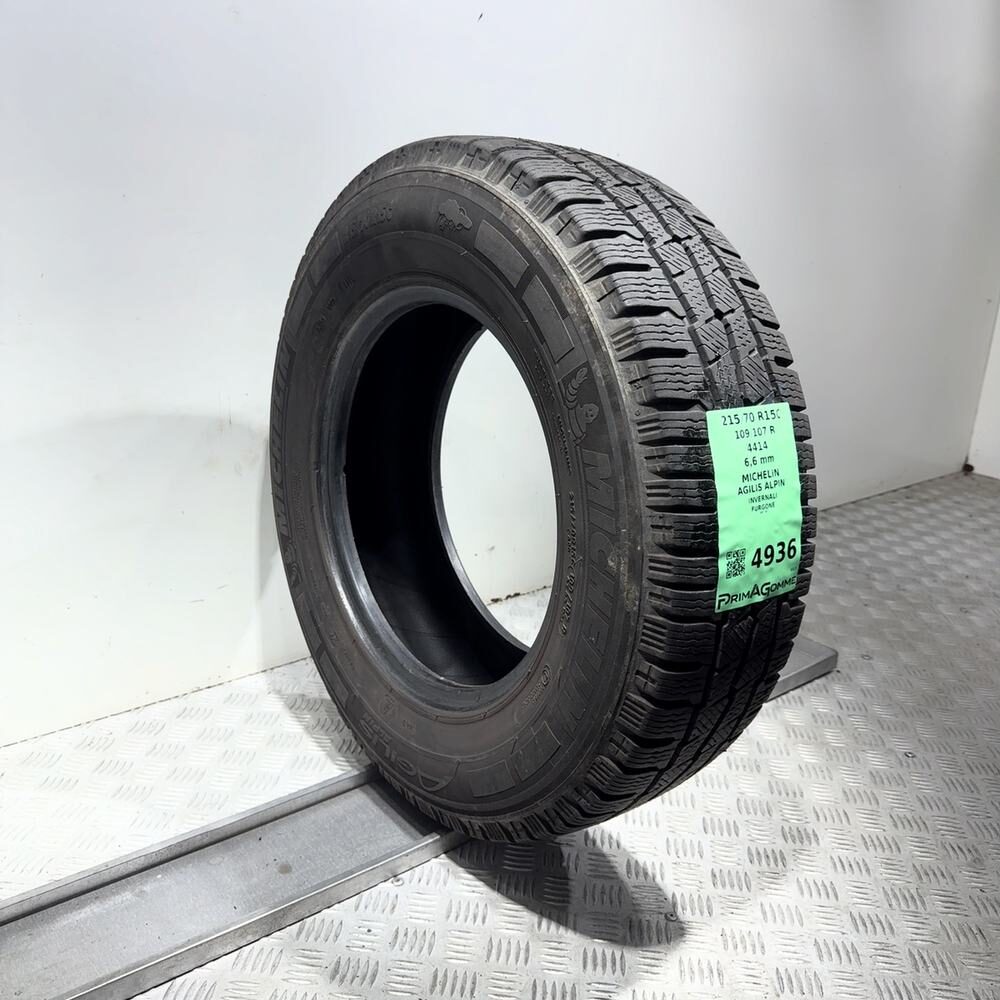 Gomma usata MICHELIN Agilis Alpin 215/70 R15C 109/107R – foto 05 | Prima Gomme MICHELIN Agilis Alpin 215/70 R15C 109/107R, dettaglio fotografico 5