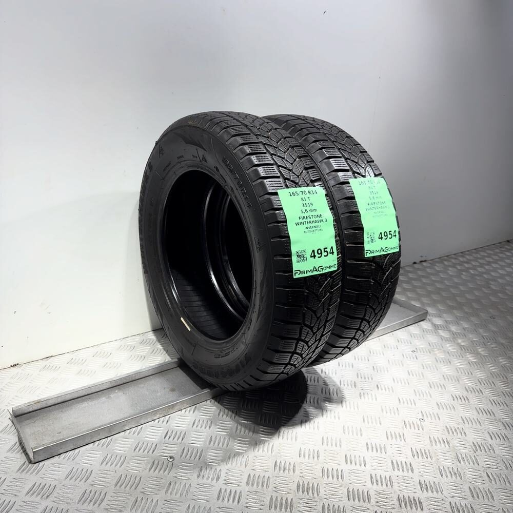 Gomme usate FIRESTONE Winterhawk 3 165/70 R14 81T – foto 05 | Prima Gomme FIRESTONE Winterhawk 3 165/70 R14 81T, dettaglio fotografico 5