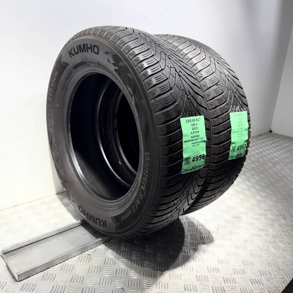 Gomme usate Kumho Wintercraft WP52 225/65 R17 106H – foto 05 | Prima Gomme Kumho Wintercraft WP52 225/65 R17 106H, dettaglio fotografico 5