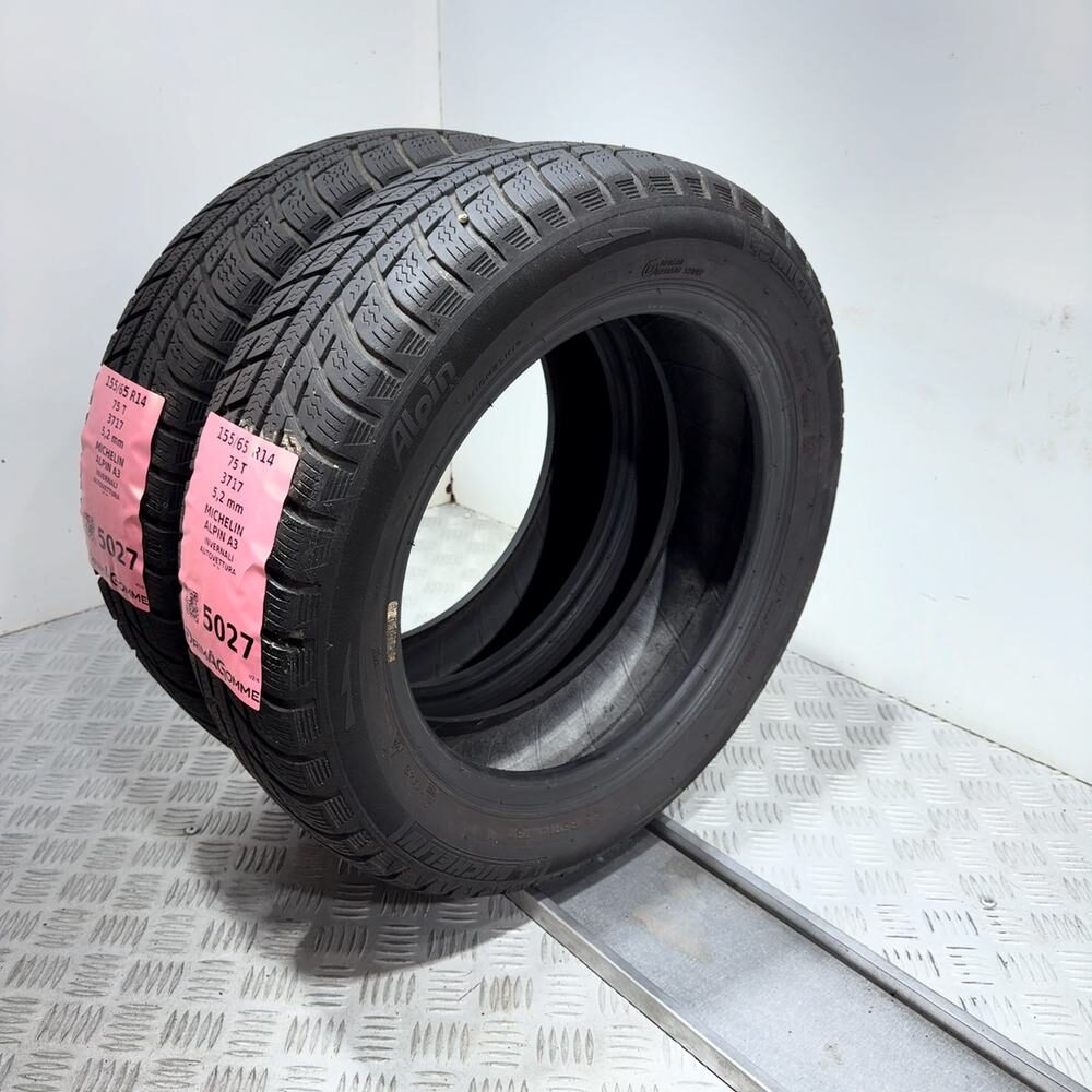 Gomme usate MICHELIN Alpin A3 155/65 R14 75T – foto 06 | Prima Gomme MICHELIN Alpin A3 155/65 R14 75T, dettaglio fotografico 6