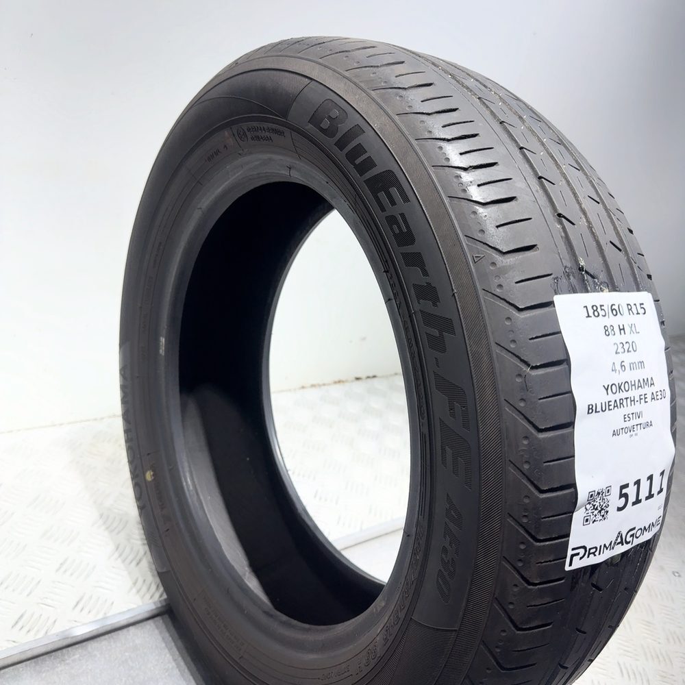 Gomma usata YOKOHAMA BluEarth-FE AE30 185/60 R15 88H – foto 06 | Prima Gomme YOKOHAMA BluEarth-FE AE30 185/60 R15 88H, dettaglio fotografico 6