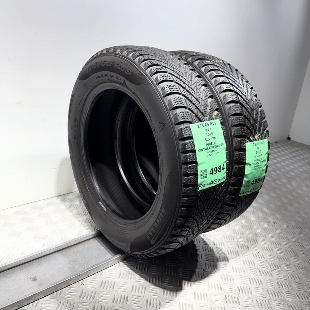 Gomme usate PIRELLI Cinturato Winter 175/65 R15 84T – foto 07 | Prima Gomme PIRELLI Cinturato Winter 175/65 R15 84T, dettaglio fotografico 7