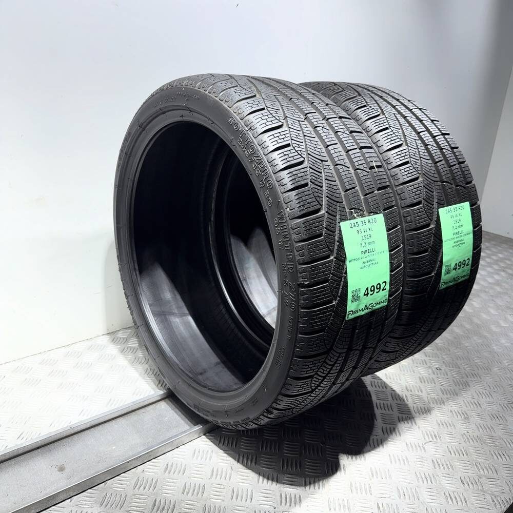 Gomme usate PIRELLI Sottozero Winter 270 Seri II 245/35 R20 95W: fino a 270 km/h – foto 07 | Prima Gomme PIRELLI Sottozero Winter 270 Seri II 245/35 R20 95W: fino a 270 km/h, dettaglio fotografico 7