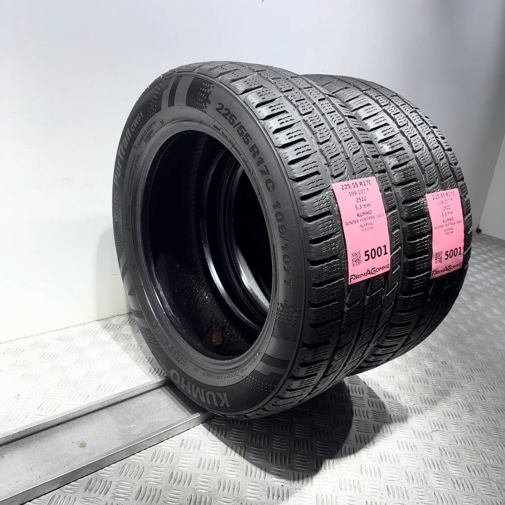Gomme usate Kumho Winter Portran CW51 225/55 R17C 109/107T – foto 07 | Prima Gomme Kumho Winter Portran CW51 225/55 R17C 109/107T, dettaglio fotografico 7