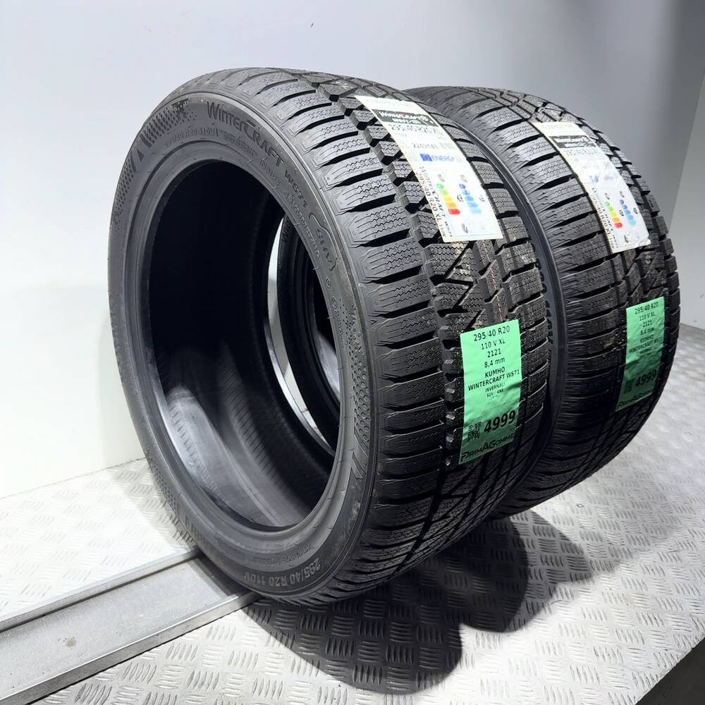 Gomme usate Kumho Wintercraft WS71 295/40 R20 110V – foto 07 | Prima Gomme Kumho Wintercraft WS71 295/40 R20 110V, dettaglio fotografico 7