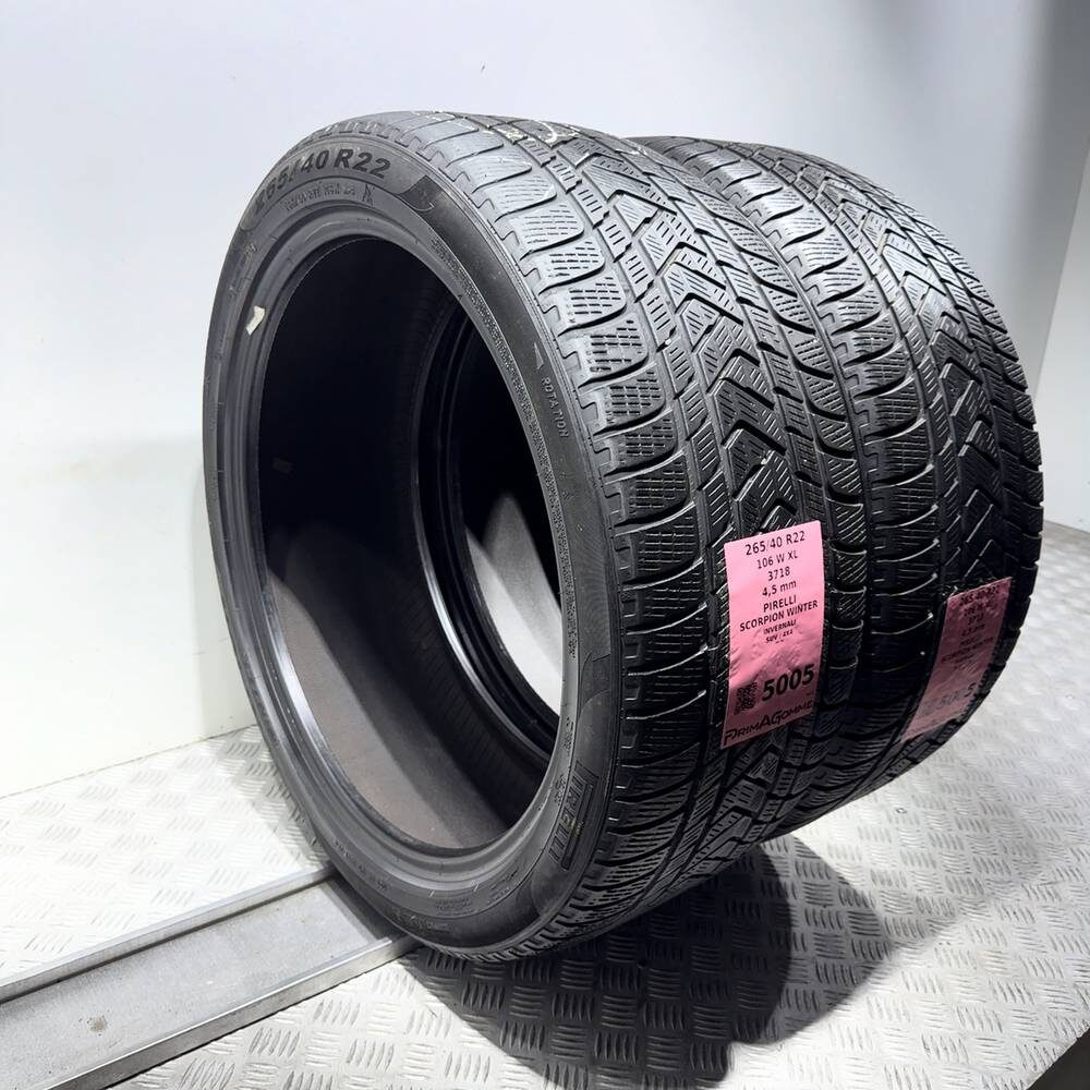 Gomme usate PIRELLI Scorpion Winter 265/40 R22 106W: fino a 270 km/h – foto 07 | Prima Gomme PIRELLI Scorpion Winter 265/40 R22 106W: fino a 270 km/h, dettaglio fotografico 7