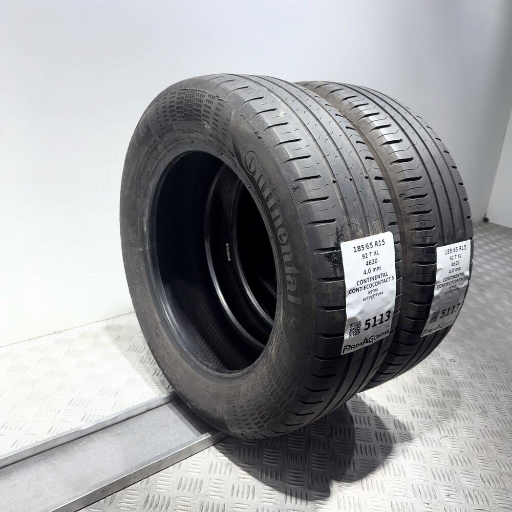 Gomme usate CONTINENTAL ContiEcoContact 5 185/65 R15 92T – foto 07 | Prima Gomme CONTINENTAL ContiEcoContact 5 185/65 R15 92T, dettaglio fotografico 7