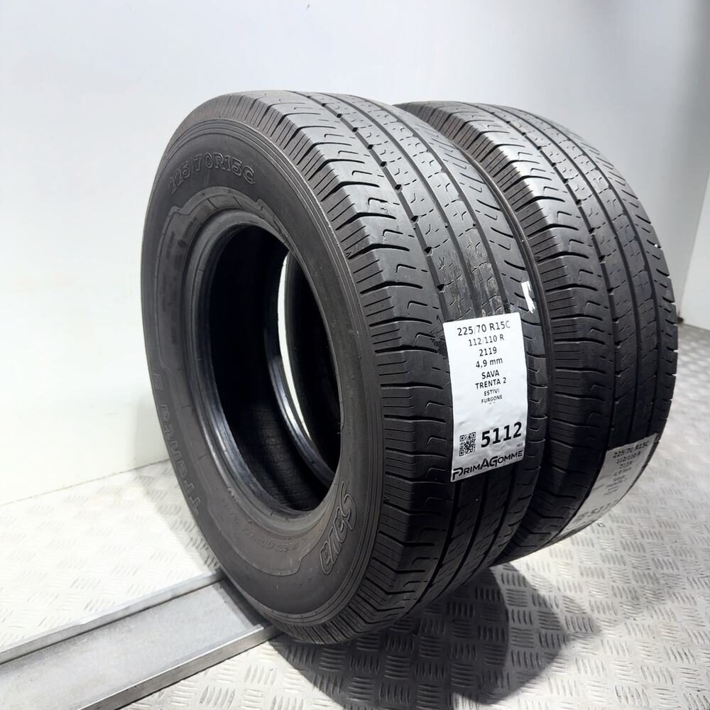Gomme usate SAVA TRENTA 2 225/70 R15C 112/110R – foto 07 | Prima Gomme SAVA TRENTA 2 225/70 R15C 112/110R, dettaglio fotografico 7