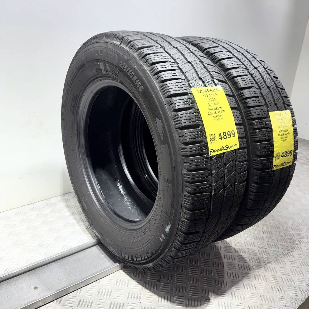 Gomme Usate 225 65 R16C 112/110R Michelin Agilis Alpin Invernali | Gomme Usate | PrimaGomme.it MICHELIN Agilis Alpin 225/65 R16C 112/110R, dettaglio fotografico 7