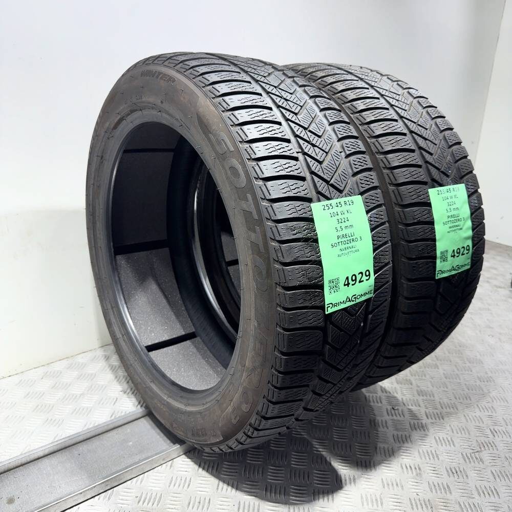 Gomme usate PIRELLI Sottozero 3 255/45 R19 104W: fino a 270 km/h – foto 07 | Prima Gomme PIRELLI Sottozero 3 255/45 R19 104W: fino a 270 km/h, dettaglio fotografico 7