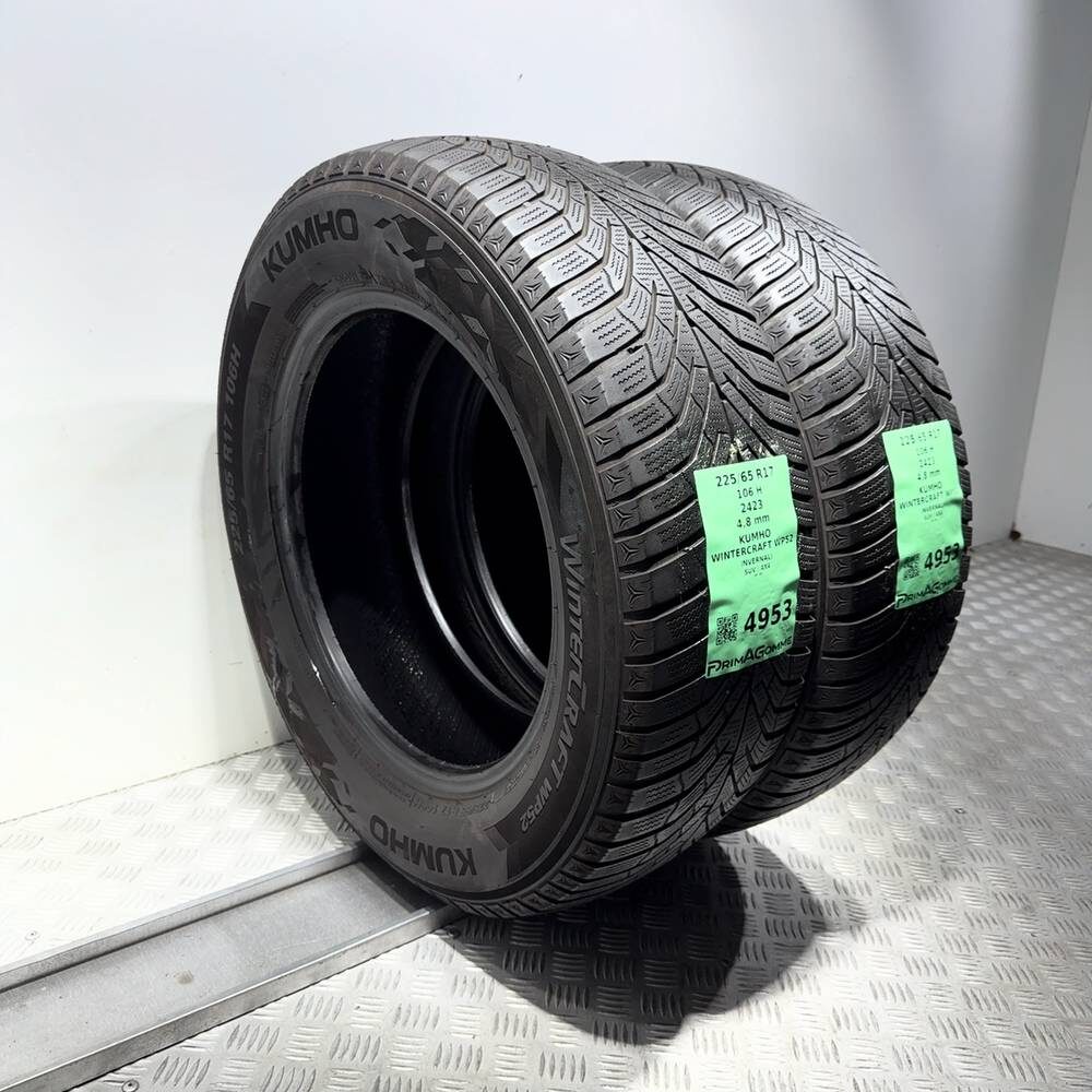Gomme usate Kumho Wintercraft WP52 225/65 R17 106H – foto 07 | Prima Gomme Kumho Wintercraft WP52 225/65 R17 106H, dettaglio fotografico 7