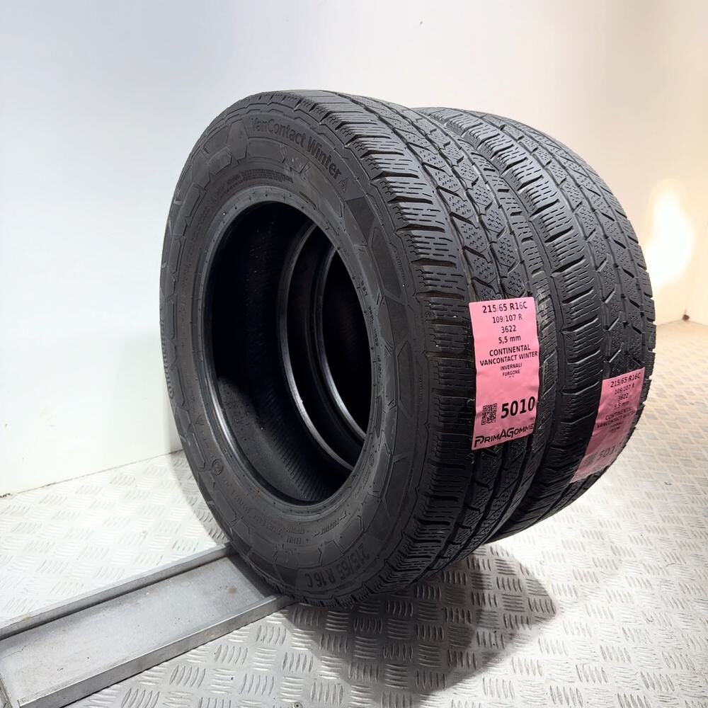 Gomme usate CONTINENTAL VanContact Winter 215/65 R16C 109/107R – foto 08 | Prima Gomme CONTINENTAL VanContact Winter 215/65 R16C 109/107R, dettaglio fotografico 8
