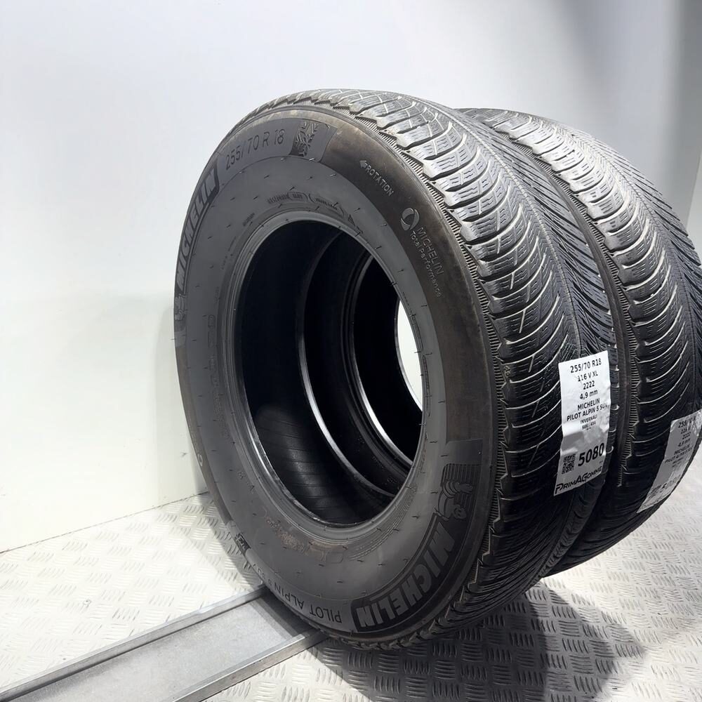 Gomme usate MICHELIN Pilot Alpin 5 SUV 255/70 R18 116V – foto 08 | Prima Gomme MICHELIN Pilot Alpin 5 SUV 255/70 R18 116V, dettaglio fotografico 8