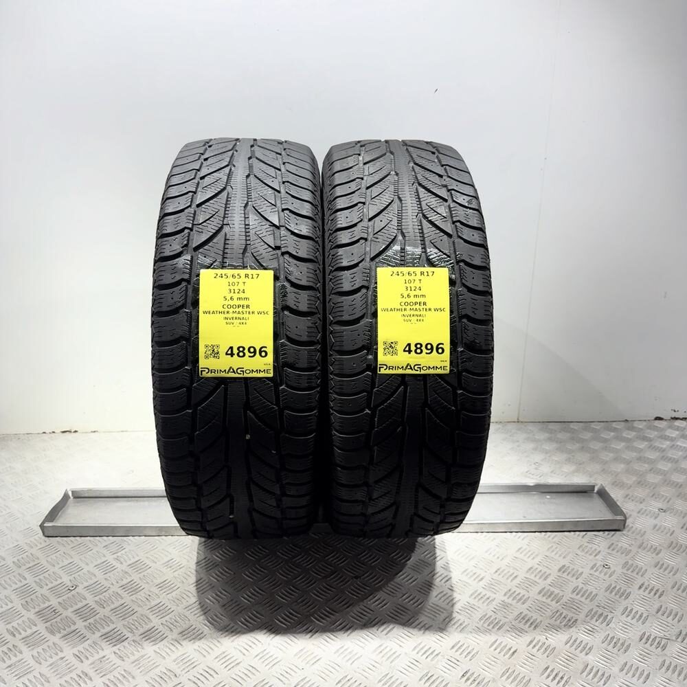 Gomme Usate 245 65 R17 107T Cooper Weather-Master Wsc 80% Invernali | Gomme Usate | PrimaGomme.it COOPER Weather-Master WSC 245/65 R17 107T, dettaglio fotografico 9
