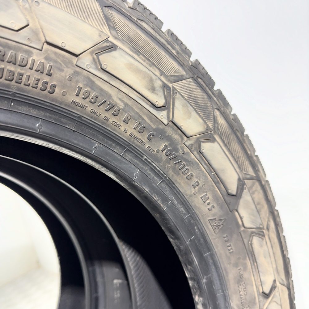 Gomme Usate 195 75 R16C 107/105R Continental Vancontact Winter 98% Invernali | Gomme Usate | PrimaGomme.it CONTINENTAL VanContact Winter 195/75 R16C 107/105R, dettaglio fotografico 10