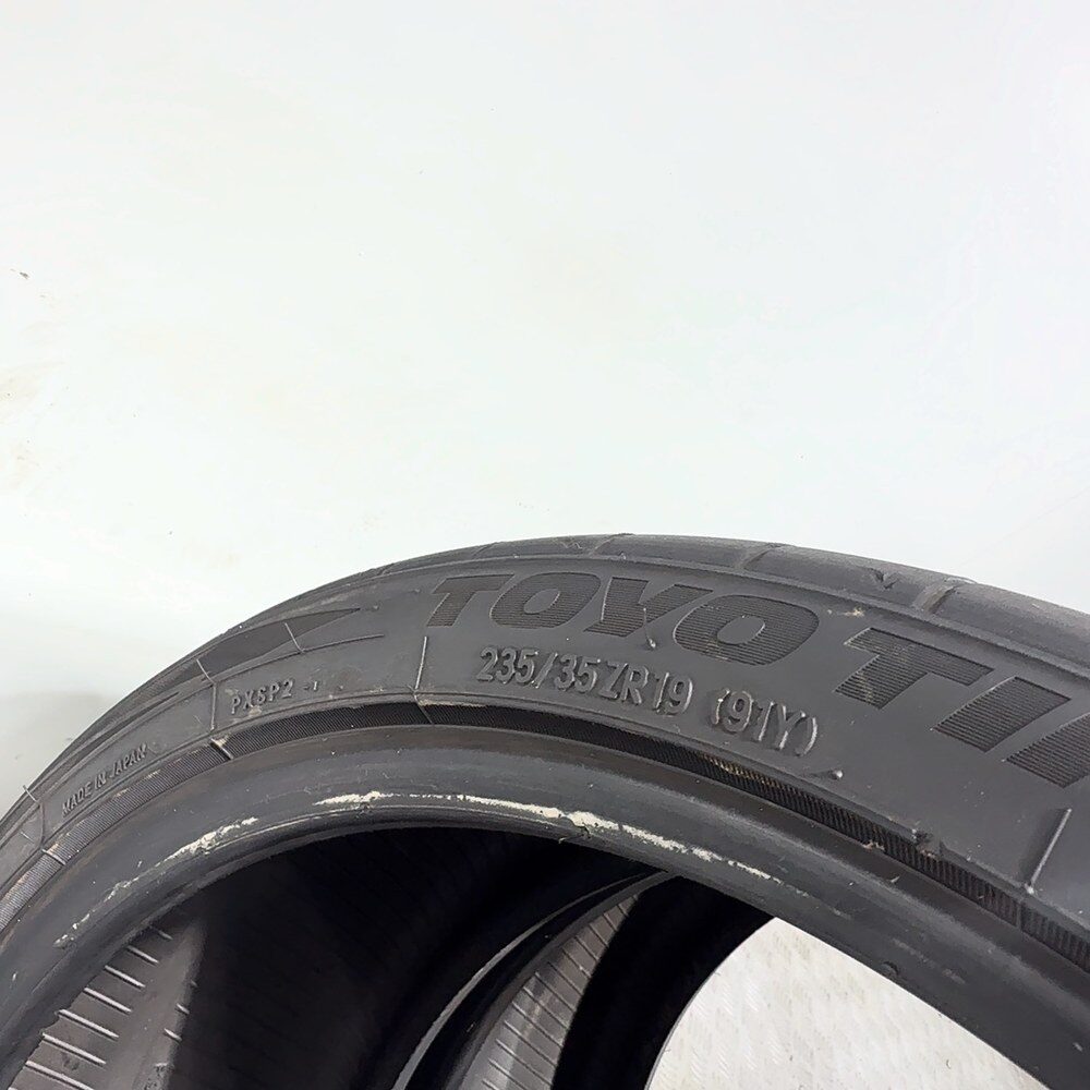 Gomme Usate 235 35 ZR19 91Y XL Toyo Tires Proxes Sport 2 74% Estive | Gomme Usate | PrimaGomme.it TOYO TIRES Proxes Sport 2 235/35 ZR19 91Y: fino a 300 km/h, dettaglio fotografico 10