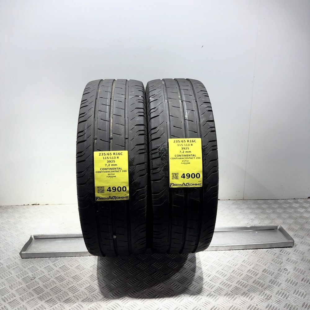 Gomme Usate 235 65 R16C 115/113R Continental Contivancontact 200 98% Estive | Gomme Usate | PrimaGomme.it CONTINENTAL Contivancontact 200 235/65 R16C 115/113R, dettaglio fotografico 13