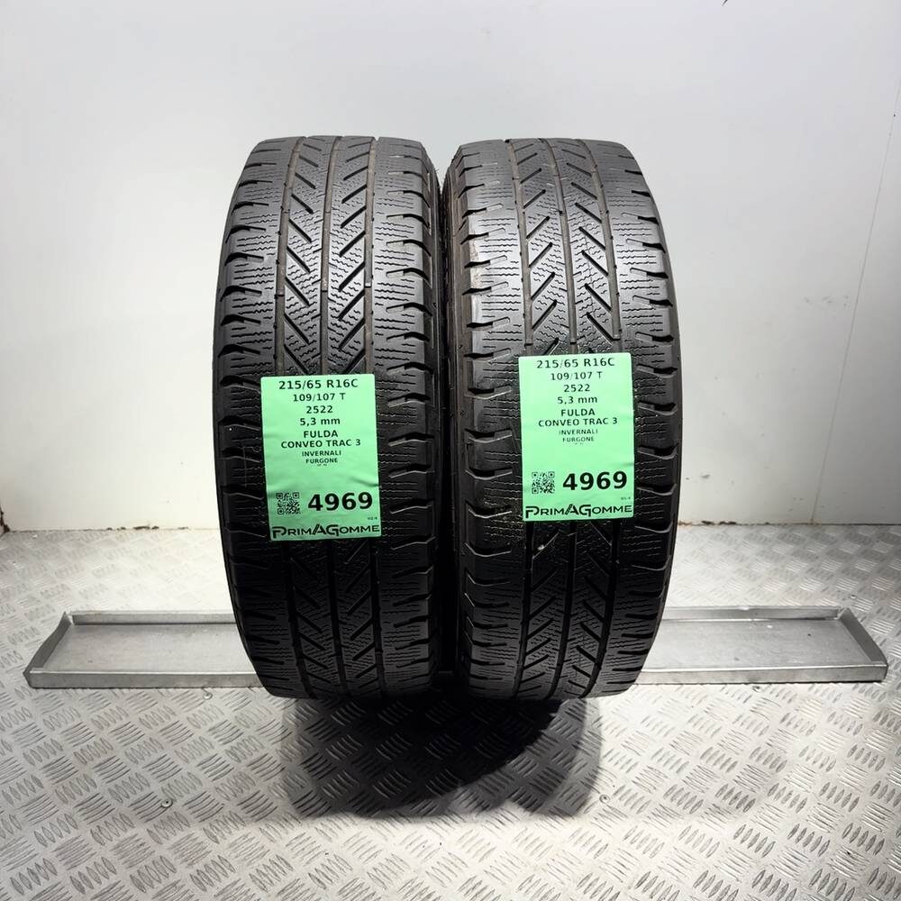 Gomme usate FULDA Conveo Trac 3 215/65 R16C 109/107T – foto 13 | Prima Gomme FULDA Conveo Trac 3 215/65 R16C 109/107T, dettaglio fotografico 13