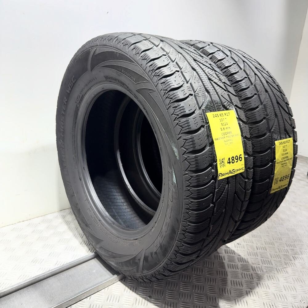 Gomme Usate 245 65 R17 107T Cooper Weather-Master Wsc 80% Invernali | Gomme Usate | PrimaGomme.it COOPER Weather-Master WSC 245/65 R17 107T, dettaglio fotografico 13
