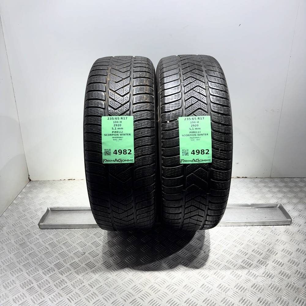 Gomme usate PIRELLI Scorpion Winter 235/65 R17 104H – foto 13 | Prima Gomme PIRELLI Scorpion Winter 235/65 R17 104H, dettaglio fotografico 13