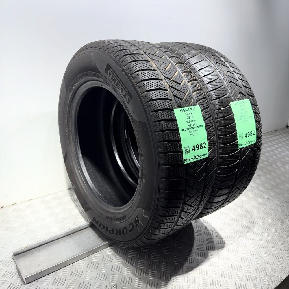 Gomme usate PIRELLI Scorpion Winter 235/65 R17 104H – foto 14 | Prima Gomme PIRELLI Scorpion Winter 235/65 R17 104H, dettaglio fotografico 14