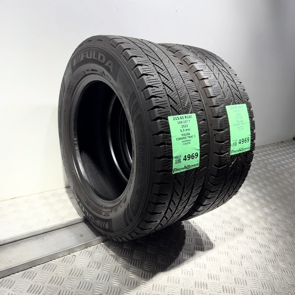 Gomme usate FULDA Conveo Trac 3 215/65 R16C 109/107T – foto 15 | Prima Gomme FULDA Conveo Trac 3 215/65 R16C 109/107T, dettaglio fotografico 15