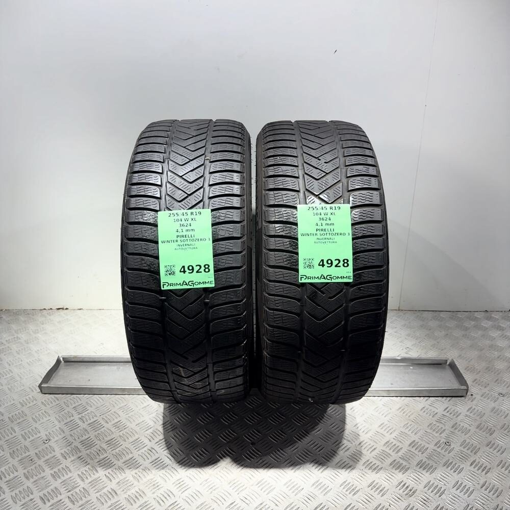 Gomme usate PIRELLI Winter Sottozero 3 255/45 R19 104W: fino a 270 km/h – foto 15 | Prima Gomme PIRELLI Winter Sottozero 3 255/45 R19 104W: fino a 270 km/h, dettaglio fotografico 15