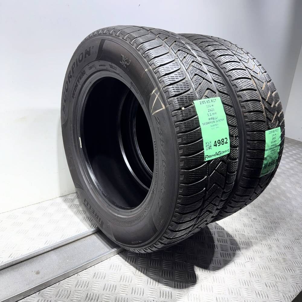 Gomme usate PIRELLI Scorpion Winter 235/65 R17 104H – foto 17 | Prima Gomme PIRELLI Scorpion Winter 235/65 R17 104H, dettaglio fotografico 17